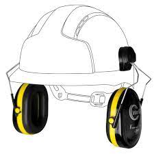 Intergp Helmet Mounted Ear Defenders The Intergp Are Helmet Mounted Ear Defenders Designed For General Purpose Use The Head Protection Hard Hats Protection
