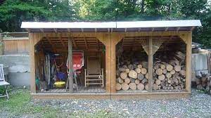 Shed master barn style outdoor wood storage shed, 12 ft. 54 Firewood Shed Designs Ideas And Free Plans Bonus