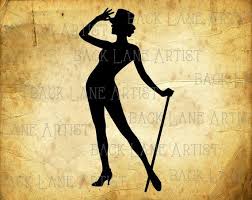 Clothes in pop art print polka dots. Vintage Tap Dancer Modern Jazz Dance Funk Dance Fosse Dance Silhouette Clipart Illustration Instant Downlo Dance Silhouette Dancer Silhouette Dance Photography