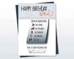 Print Out Happy Birthday Card Pdf Printable Birthday Card Funny Birthday Instructions Clothing Tag Card Instant Pdf Download Funny Birthday Cards Birthday Card Printable Dad Birthday Card