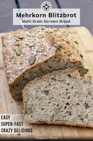 Delicious homemade wholemeal rye bread from royalty free stock photo. No Knead Lightning Fast German Multi Grain Bread Mehrkorn Blitzbrot In 2020 Multi Grain Bread German Bread Bread Recipes Homemade