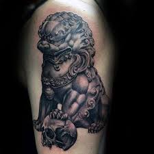Tattoo designs foo dog tattoo line work tattoo tattoos foo dog tattoo design asian artwork japanese tattoo sleeve tattoos art. 100 Foo Dog Tattoo Designs For Men Chinese Gaurdian Lions