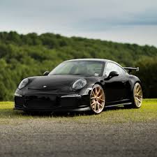 Porsche 991 Gt3 On Instagram Black Gold Credit Redlinespeedworx Owner Neuegt3 Wheels Hre Wheels Photo Ada Porsche Porsche 991 Gt3 Black Porsche