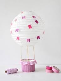 Diy Heissluftballon Fur Das Kinderzimmer Gastbeitrag Heissluftballon Heissluftballon Basteln Baby Diy