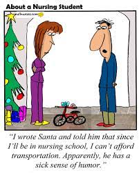 Cartoon Your Wish Is My Command Nursing Students Medical Humor Funny P