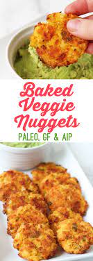 Paleo Baked Veggie Nuggets Gluten Free Dairy Free Aip Recipe Recipes Vegetarian Recipes Cooking Recipes