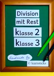 Division Mit Rest M Klasse 2 Und 3 Learnsticks Unterrichtsmaterial Im Fach Mathematik In 2020 Division Mit Rest 2 Klasse Dividieren Mit Rest