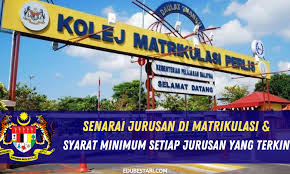 Sebagai seorang pelajar sekolah, maklumat ini sangat penting. Senarai Jurusan Di Matrikulasi Syarat Minimum Setiap Jurusan Yang Terkini Edu Bestari