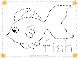 Balik Hem Boyama Hem Cizgi Calismasi Sayfasi Okul Oncesi Etkinlik Faliyetleri Madamteacher Com Alfabe Calisma Sayfalari Okul Oncesi Anaokulu