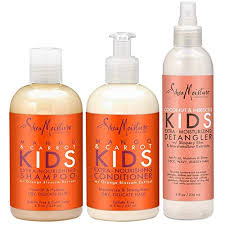 These curly hair conditioners will help to nourish and moisturise your hair to care for your wavey hair, giving deep hydration to restore hair health and to minimise frizz. Shea Moisture Kids Hair Care Combination Pack Includes Mango Carrot 8oz Kids Extra Nourishing Shampoo 8oz Kids Extra Nourishing Conditioner And 8oz Coconu In 2020 Natural Hairstyles For Kids Shea Moisture