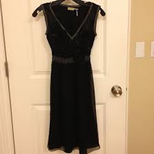 Max Studio Special Edition Silk Dress Dresses Silk Dress Black Silk Dress