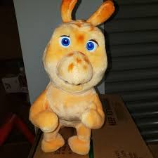 Selling A Vintage Teddy Ruxpin Grubby Toy His Mouth Is Broken And The Battery Cover Is Missing Check Pictures Caref Teddy Ruxpin Disney Stuffed Animals Teddy