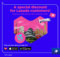 Grab 30% off discounts w/ latest malaysia airlines coupons & promotions for december 2019. Lazada X Mas Airlines Promo Enjoy Up To 35 Off Your Fares Mypromo My