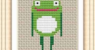 Please consider donating a small amount if you are able. Frog 2 Free And Easy Printable Cross Stitch Pattern Free Cross Stitch Pattern
