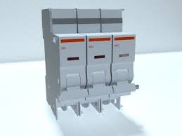 Circuit Breaker 3d Model 3d Model Breakers Model