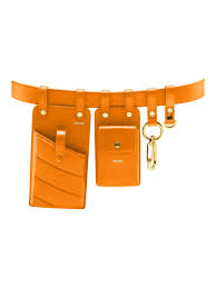 Orange Fendi Belt Ascca Co In