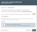 Verify domain ownership via DNS record for Google Search Console ...