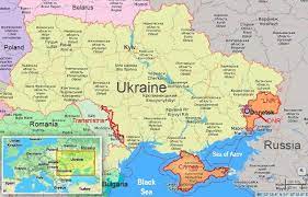 Printable map of ukraine, the largest country in european continent and is located in eastern part of european continent. Gospodarka Ukrainy Skurczyla Sie Kresy