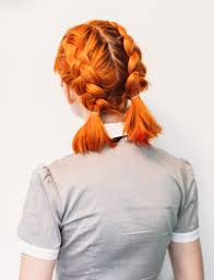 Messy bun with free locks. Double Dutch Pigtails For Short Hair A Beautiful Mess