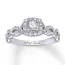 4 out of 5 stars (14) £4499. Neil Lane Engagement Ring 5 8 Ct Tw Princess Cut 14k White Gold Kay
