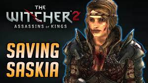 Geralt Saves Saskia aka Saesenthessis - Witcher 2 - YouTube