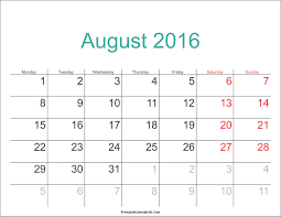 August 2016 Calendar November Calendar Calendar Printables Calendar Word