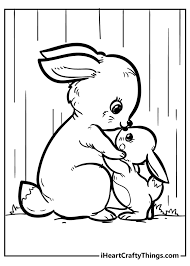 • cute bunny, cute rabbit coloring pages • cartoon rabbit coloring pages • rabbits we hope you enjoy coloring rabbits and bunnies with rabbit coloring pages! Original And Sweet Rabbit Coloring Pages