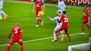 Mcneil skews his shot wide. Video Joel Matip Handball Claim Liverpool Vs Leicester