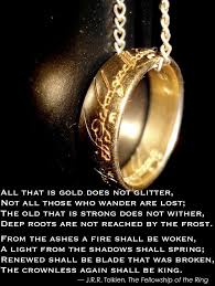 Three Rings For The Elven Kings Under The Sky Poem How To Make Men S Jewelry Ehow Tolkien Lord Of The Rings The Hobbit