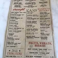 Menus Picture Of Culinary Dropout Tucson Tripadvisor