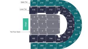 Manchester Arena Seating Map - Floor Seated Layout