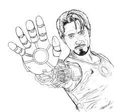 Printable avengers endgame iron man tony stark coloring page. Cool Tony Stark Coloring Pages Superheroes Coloring Pages On Coloring Home