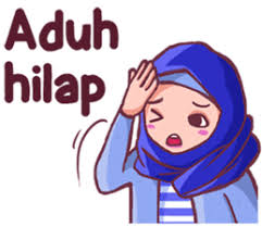 Euis Geulis Hijab Girl Sunda Stiker Line Line Store Cartoon Jokes Fakta Lucu Gambar Lucu