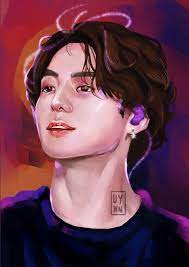 Vkook fanart jungkook fanart fanart kpop yoonmin fanart fan art v chibi bts drawings angels and demons bts fans. Artstation Fanart Bts Jungkook Drawn By Uynn