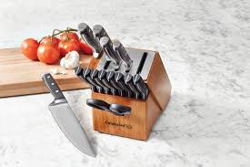 Calphalon Classic Self Sharpening 15 Pc Cutlery Knife Block Set Kitchen Knives Calphalon Knife Block Set Calphalon Knife Block