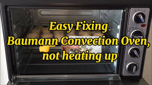 Maybe you would like to learn more about one of these? How To Fix Baumann Convection Oven Not Heating Up V Tips 6 Youtube