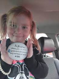 My grand daughter Mallory found this last night