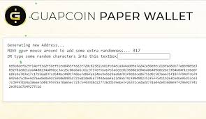 Since the recipient has the keys, they now have the associated crypto. How To Create A Cryptocurrency Paper Wallet For Guap Coin Guap Academy