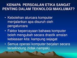 Perkhidmatan capaian maklumat protokol pindahan fail (file transfer protocol : Etika Dalam Teknologi Maklumat Ppt Download
