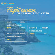 Direct Flights From Merida - 22 Destinations - Mid, Mexico -  Directflights.Com