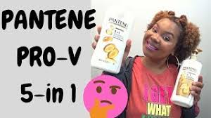 A complete hair care regimen with antioxidants to unleash your hair's potential • our creamy conditioner provides lightweight moisture • contains antioxidants to help hair stay strong against damage • smoothes hair, helping to keep frizz away • advanced. Pantene Pro V 5 In 1 Shampoo Conditioner Youtube