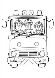 Customize the letters by coloring with markers or pencils. Fireman Sam Coloring Pages