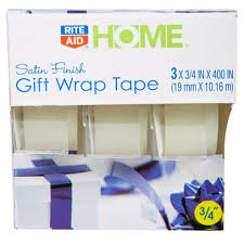 Rite aid offers the same gift card options that you'd expect to find in any retail establishment. Rite Aid Home Gift Wrap Tape With Dispenser 3 4 X 400 In 3 Ct Rite Aid