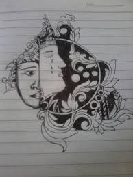 17 gambar pemandangan hitam putih untuk dicontoh atau sumber : Pecinta Lukisan Batik Dan Tribal Community Facebook