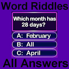 Our intention is that these printable brain teasers worksheets with answers photos gallery can be a hint for you, give you more samples and of course make you have what you need. Word Riddles Answers All Levels 1000 Levels Puzzle4u Answers