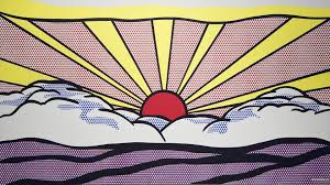 This wallpaper is very reminiscent of the previous one, with the collaging of images and a pop of baby pink. Roy Lichtenstein Wallpapers Wallpaper Cave
