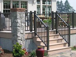Top and bottom rail snaps; Deck Railing In Aluminum And Vinyl Great Models Pricing