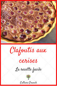 Clafoutis Aux Cerises La Recette Facile Clafoutis Aux Cerises Recette Facile Recette Sucre Facile