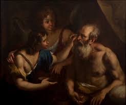 Raffaele viene ricordato per la storia di tobia nell'antico testamento. Tobia Tobiolo E L Arcangelo Raffaele