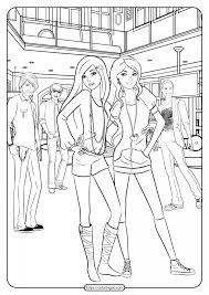 All the coloring pages and coloring drawings are not the property of the website cristina picteaza (cristina's painting). Free Printable Barbie Coloring Pages 01